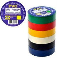Изолента ПВХ 50 м "Rugby" черный (Polax)