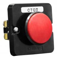 Пост управления кнопочный ПКЕ-112-1 (гриб красный)