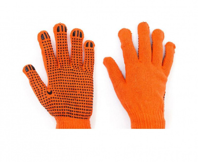 Перчатка оранжевая (Polax)